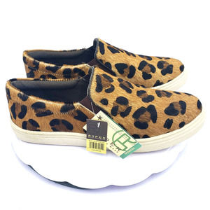 Roper Leopard Print Slip On Loafer Sneakers
